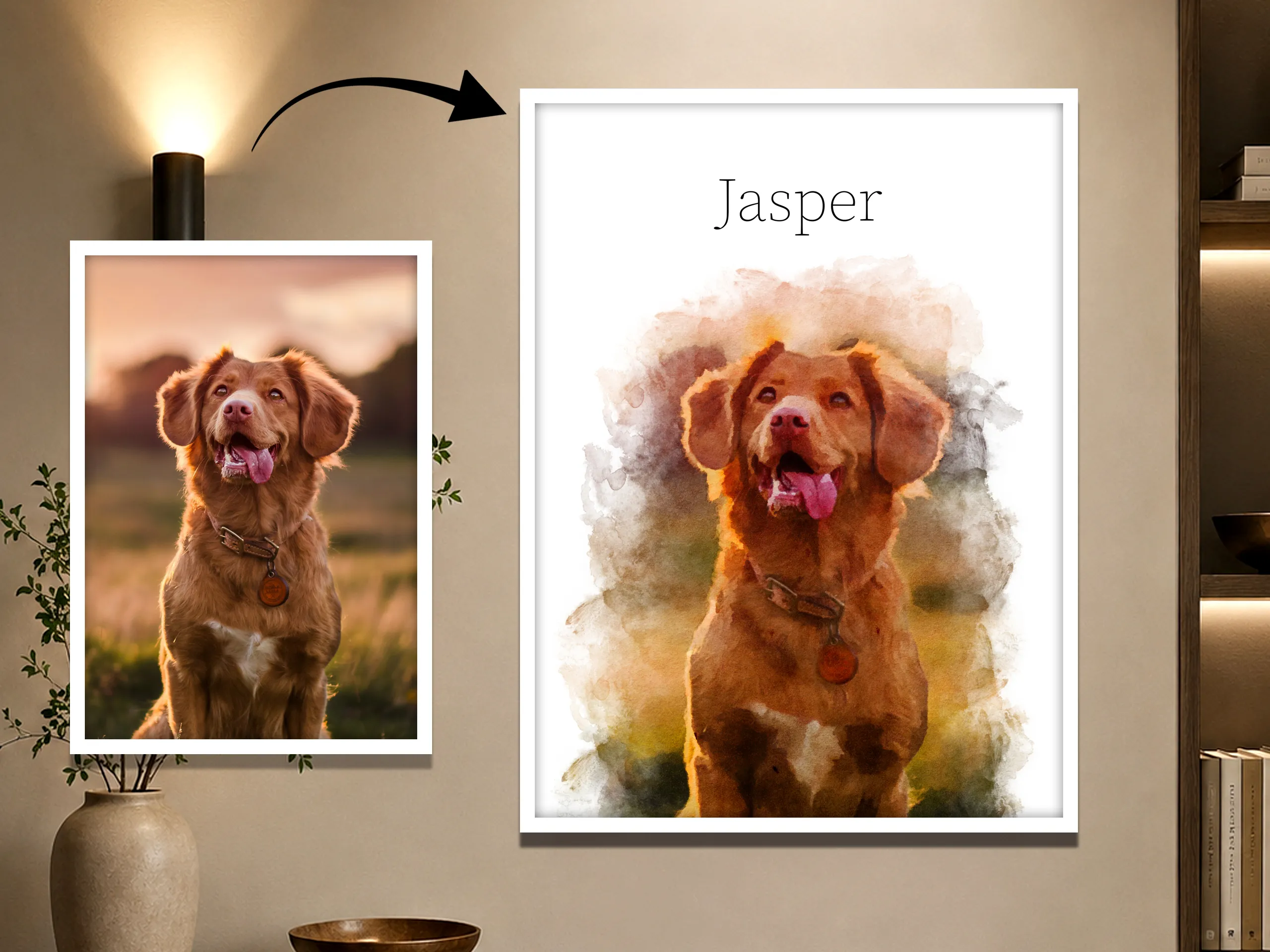 Personalized Pet Portrait